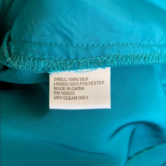 Small, teal Madison Marcus sleeveless dress! - Picture 3 of 3